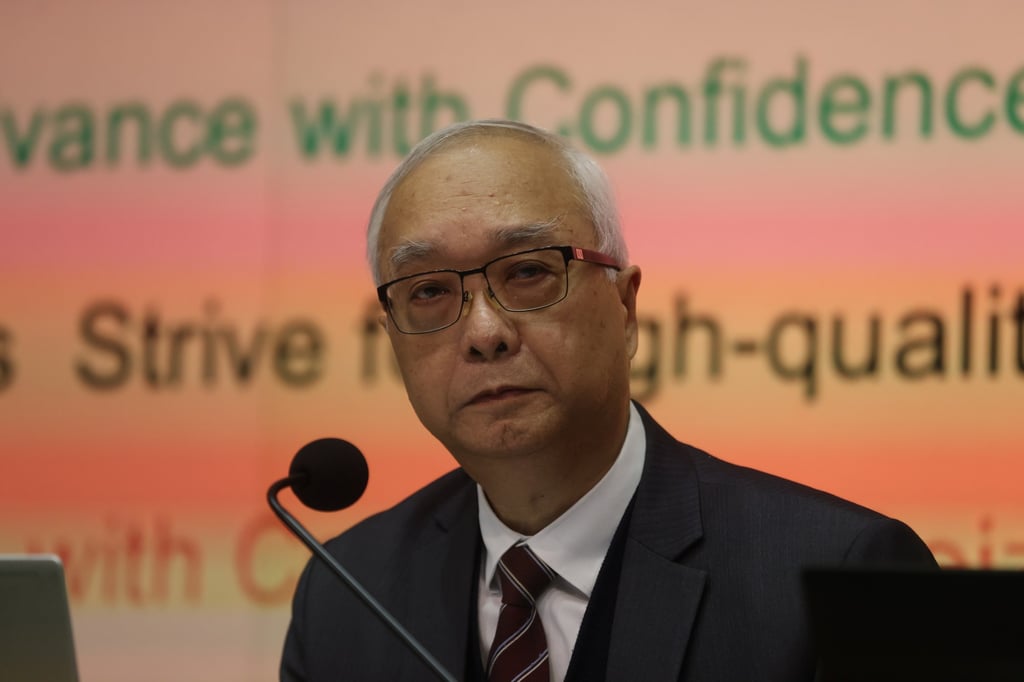 Secretary for Environment and Ecology Tse Chin-wan at government headquarters in Tamar on March 1. Photo: Jonathan Wong Secretary for Environment and Ecology Tse Chin-wan at government headquarters in Tamar on March 1. Photo: Jonathan Wong