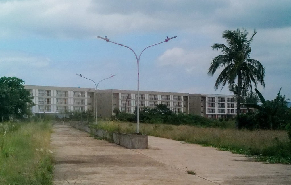 A condominium developed for Chinese residents in Santa Ana in Cagayan Valley in the Philippines. About 4,600 Chinese nationals are enrolled in private universities in Cagayan. Photo: Jeoffrey Maitem A condominium developed for Chinese residents in Santa Ana in Cagayan Valley in the Philippines. About 4,600 Chinese nationals are enrolled in private universities in Cagayan. Photo: Jeoffrey Maitem