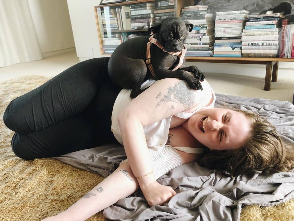Lena Dunham and long-time Taylor Swift collaborator Jack Antonoff dated for five years. Photo: @lenadunham/Instagram