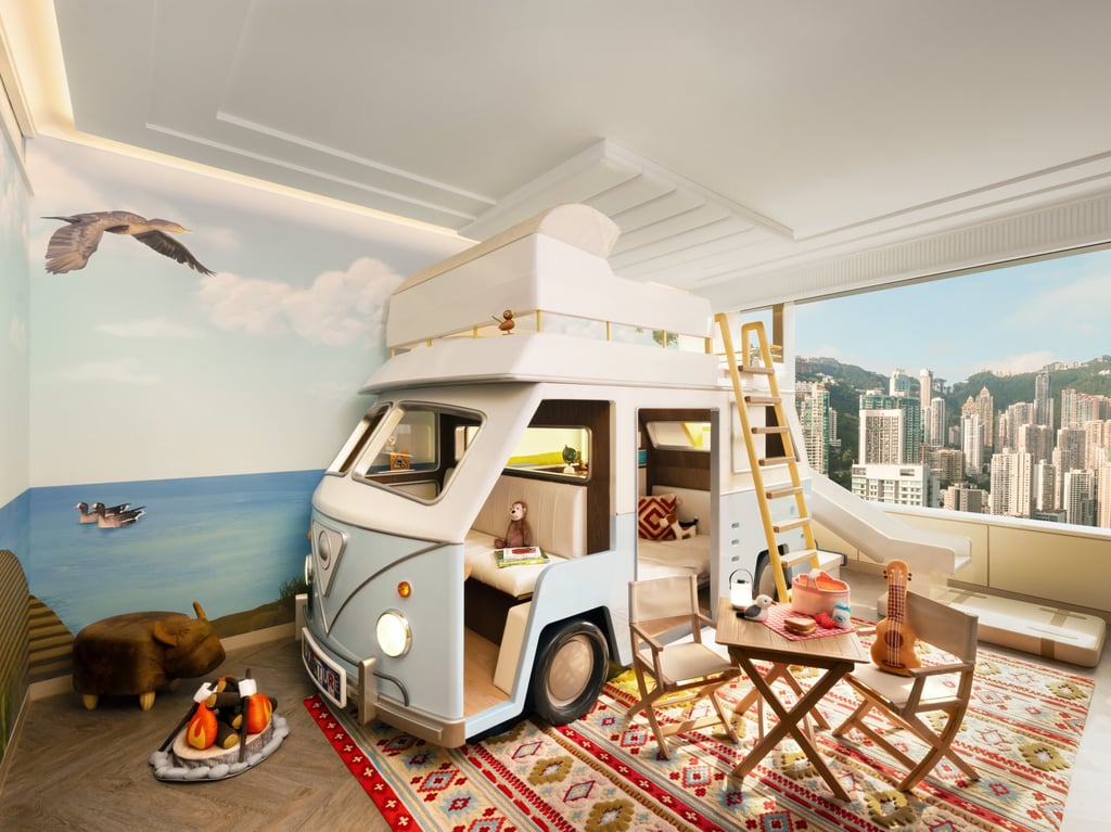 The Campervan Haven suite on the Island Shangri-La, Hong Kong’s new family floor The Campervan Haven suite on the Island Shangri-La, Hong Kong’s new family floor