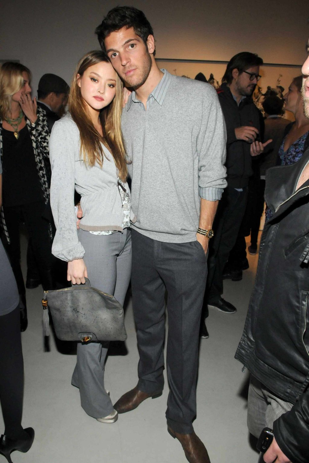 PC Valmorbida and model Devon Aoki. Photo: Getty Images PC Valmorbida and model Devon Aoki. Photo: Getty Images