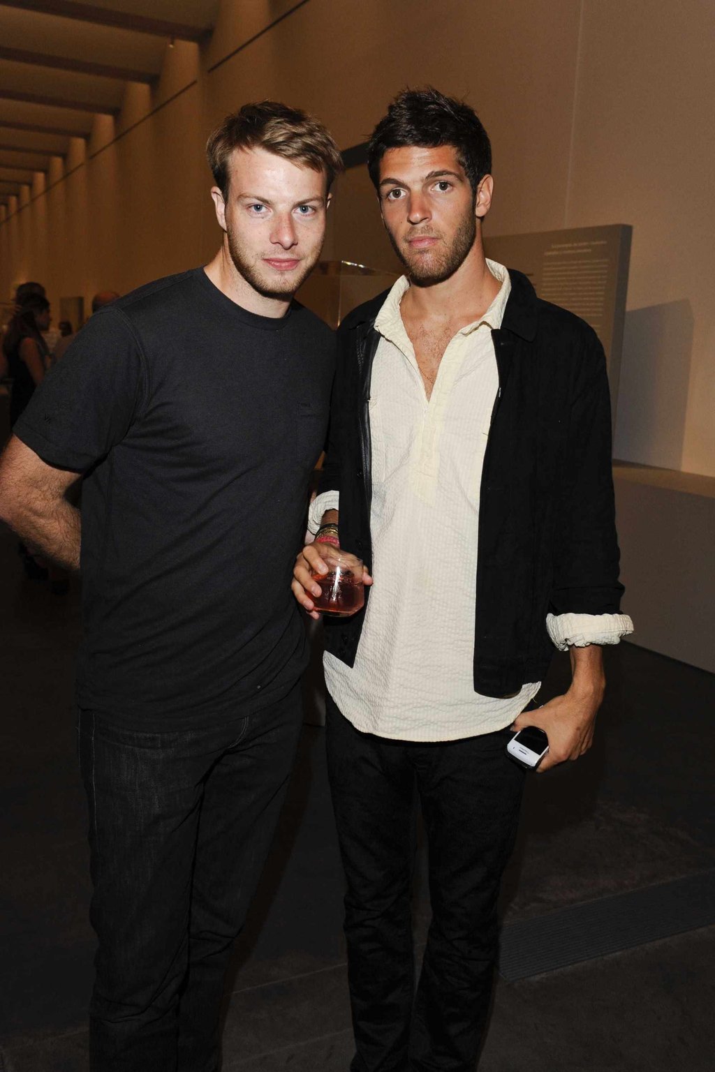 PC Valmorbida (right) is a low key character, despite often being seen at star-studded parties. Photo: Getty Images PC Valmorbida (right) is a low key character, despite often being seen at star-studded parties. Photo: Getty Images