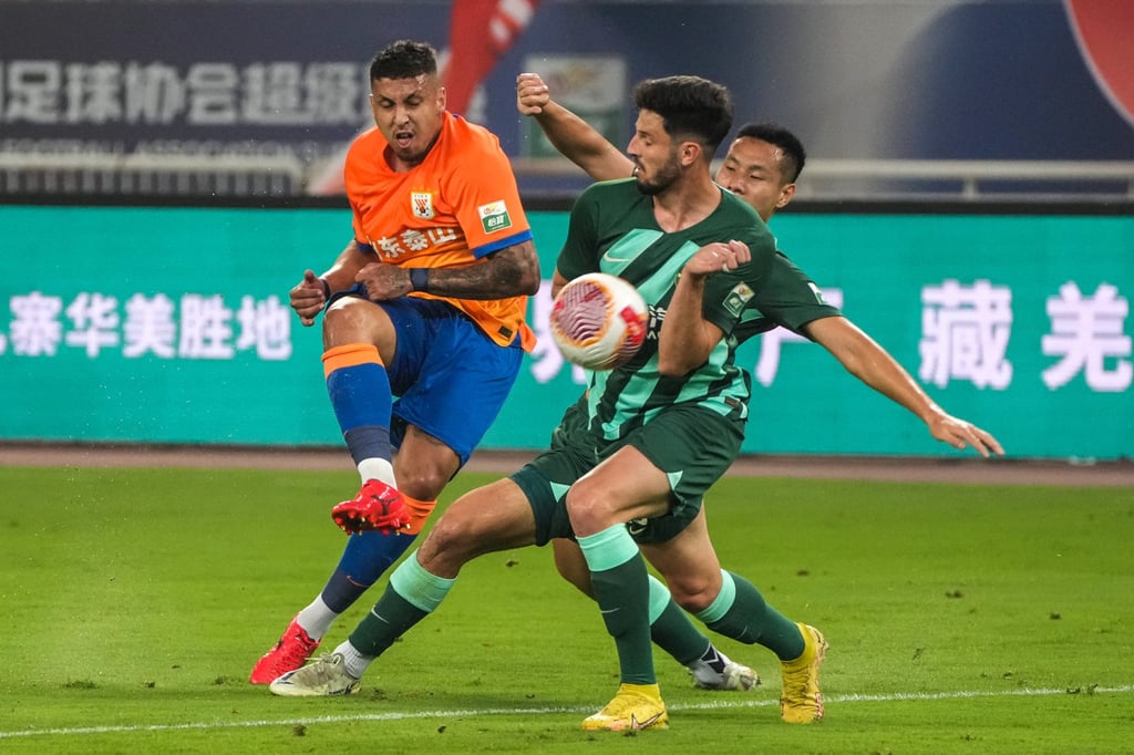 China’s Shangdong Taishan (in orange) will play in the preliminary stage in August. Photo: Xinhua China’s Shangdong Taishan (in orange) will play in the preliminary stage in August. Photo: Xinhua