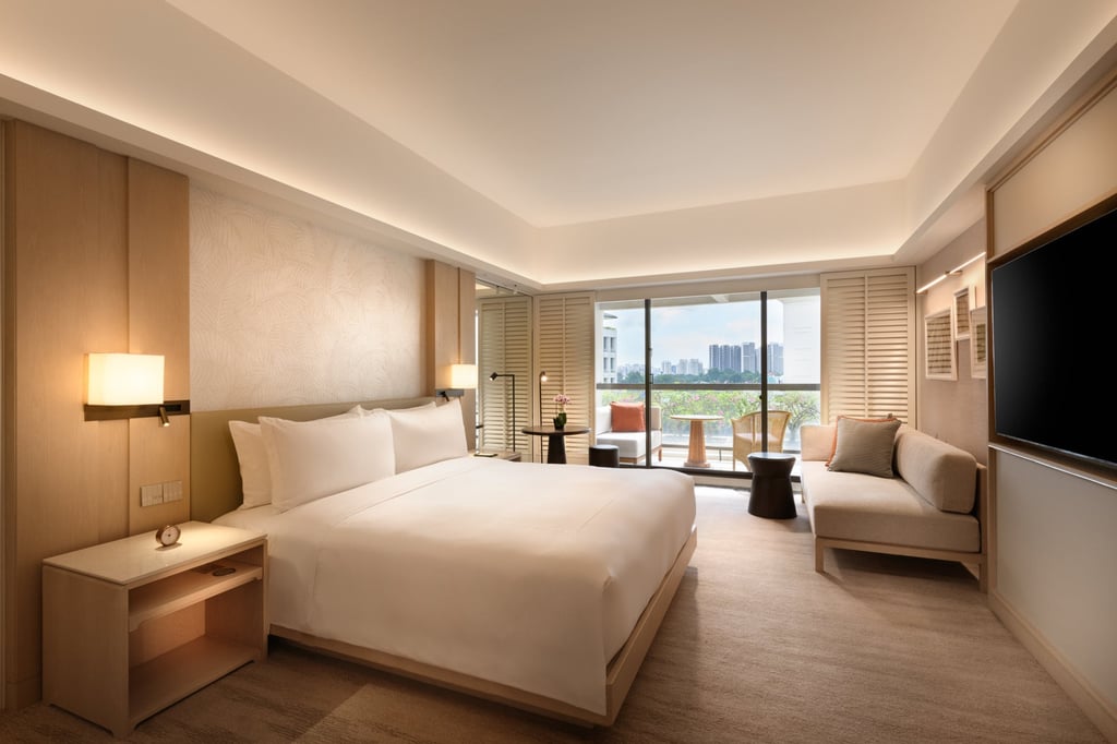 A King Premium Suite at Conrad Singapore Orchard