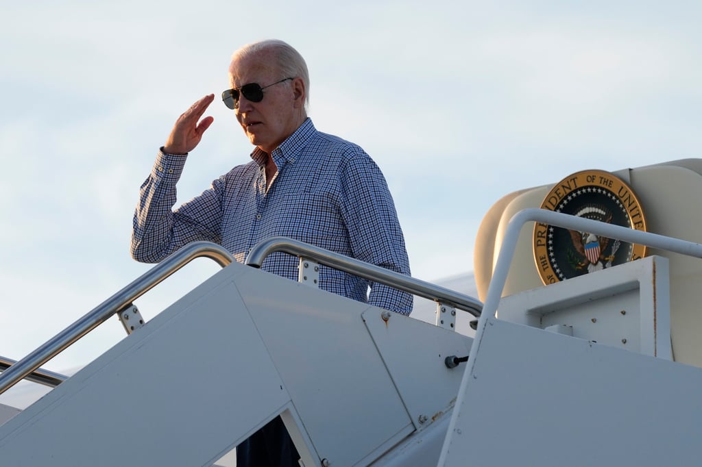 US President Joe Biden will prepare for the debate at Camp David. Photo: AP
