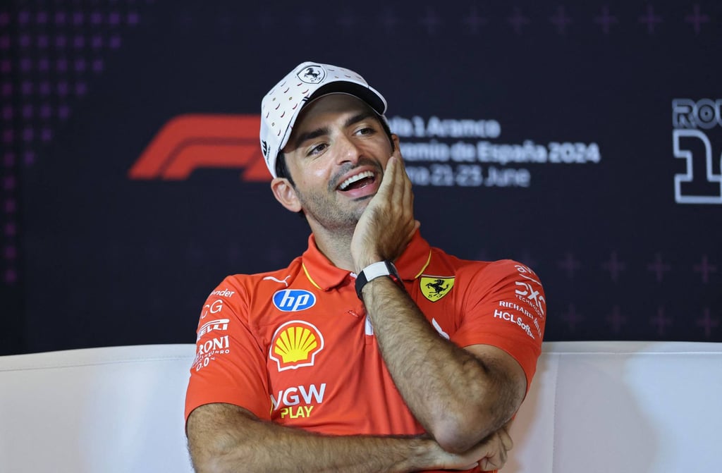Carlos Sainz is leaving Ferrari at the end of the season because of the arrival of Lewis Hamilton. Photo: AFP Carlos Sainz is leaving Ferrari at the end of the season because of the arrival of Lewis Hamilton. Photo: AFP