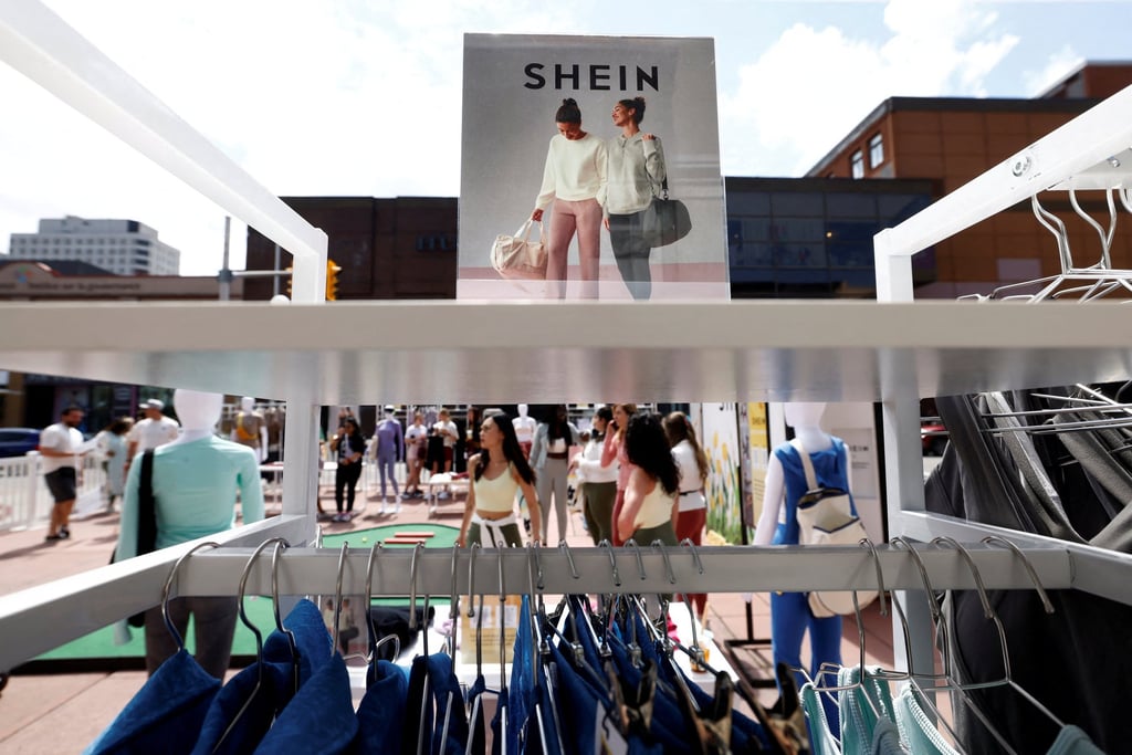People shop at fast-fashion brand Shein’s pop-up store in Ottawa, Canada, on May 18, 2024. Photo: Reuters
