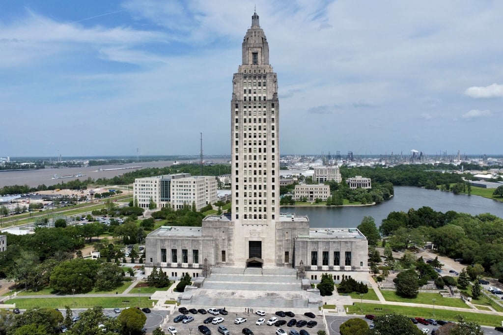 The Louisiana Capitol is seen in Baton Rouge in April 2023. Photo: AP The Louisiana Capitol is seen in Baton Rouge in April 2023. Photo: AP