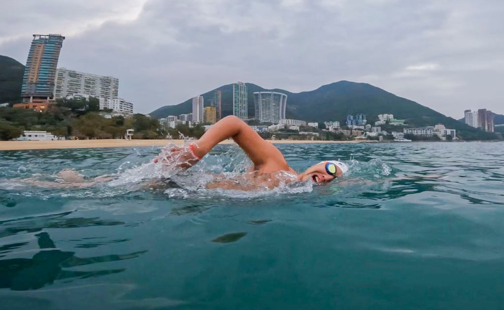 Ryan Leung was introduced to open-water swimming in 2021. Photo: Handout
