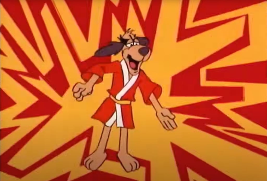 Cartoon dog Hong Kong Phooey might have the moves on screen, but the dog is not among the animals associated with Chinese martial arts fighting styles. Photo: Hanna-Barbera Productions