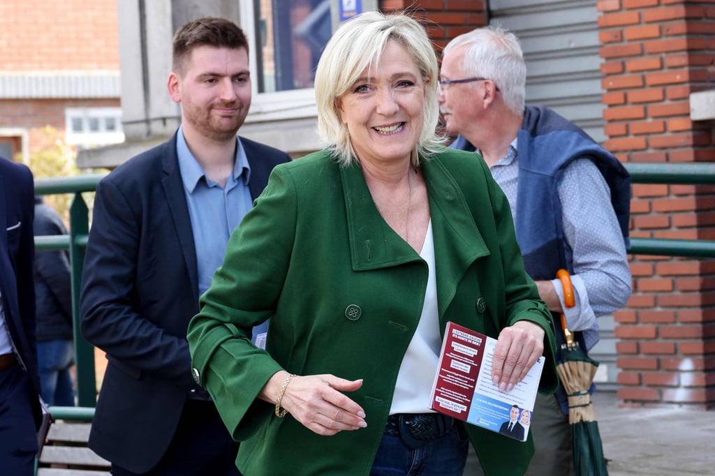 Marine Le Pen, the National Rally’s figurehead. Photo: AFP