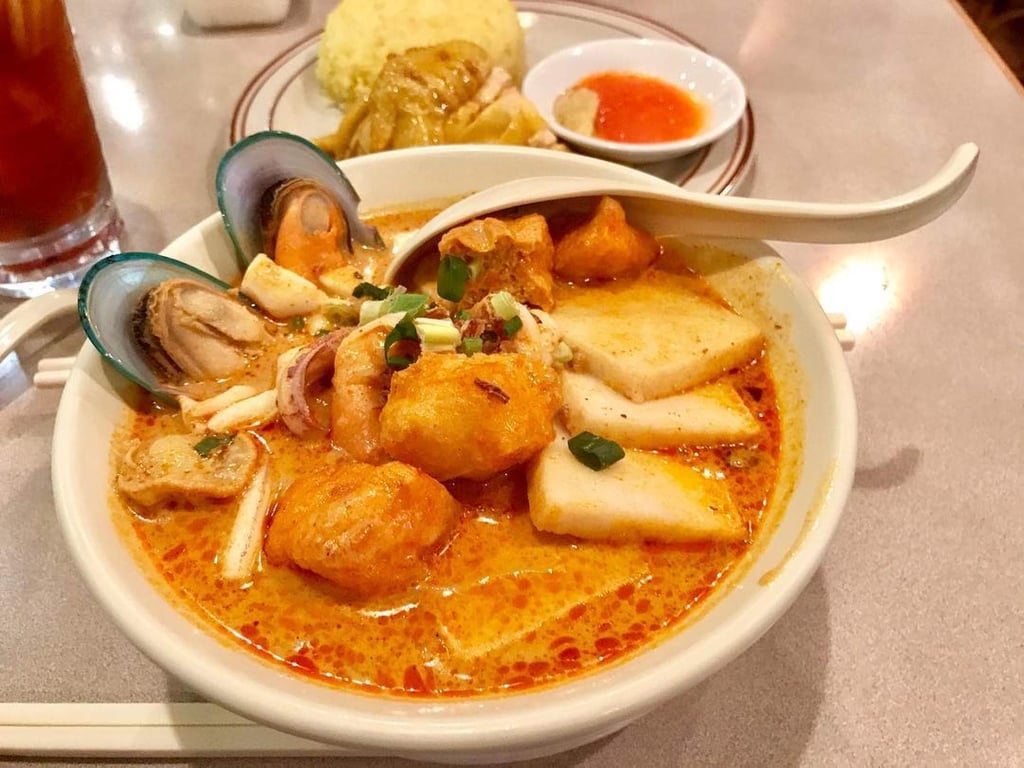 Laksa from Sabah Malaysian Cuisine. Photo: Instagram/@yuko.sekido