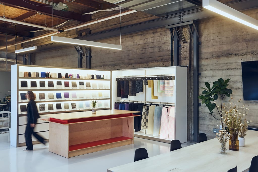 Unspun’s design studio in Oakland, California. Photo: Unspun