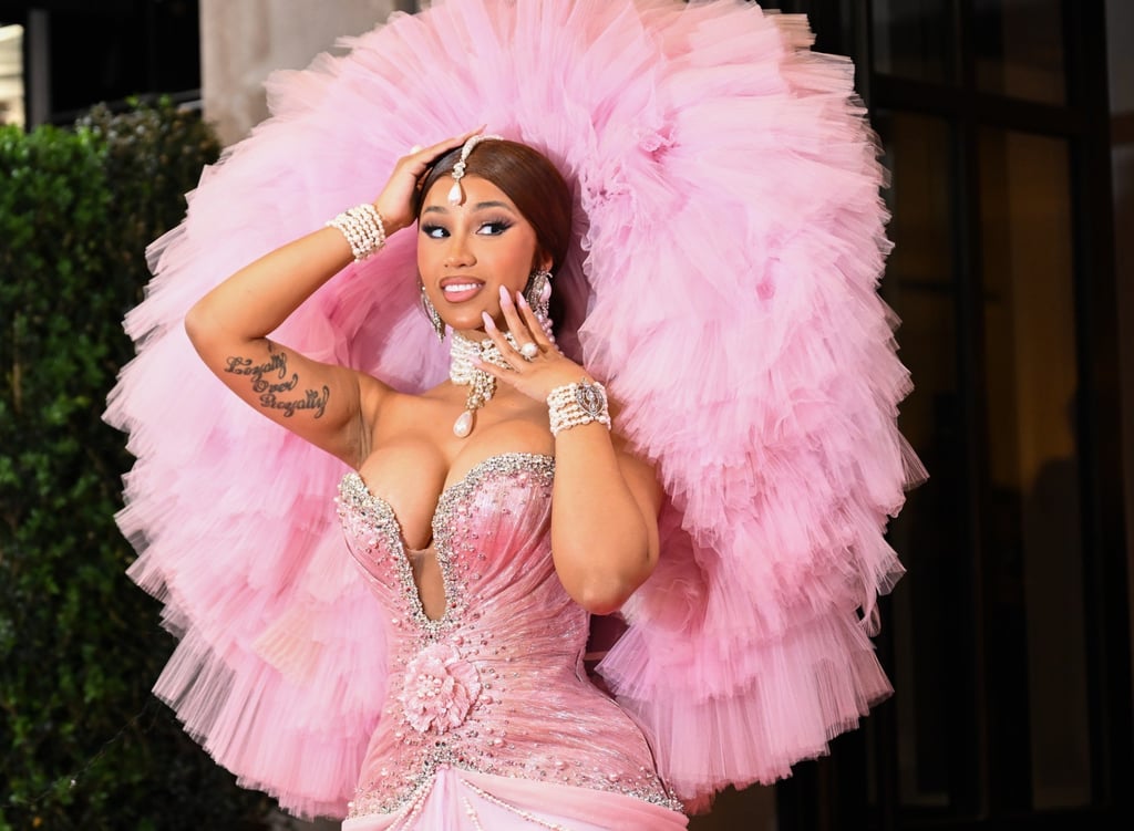 Cardi B departs The Mark Hotel to attend the 2023 Met Gala, in New York, US, in May 2023. Photo: Getty Images Cardi B departs The Mark Hotel to attend the 2023 Met Gala, in New York, US, in May 2023. Photo: Getty Images