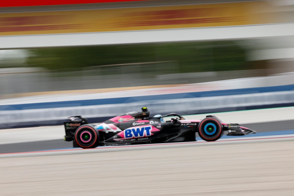 Gasly steers his Alpine during qualifying for last Sunday’s Spanish Grand Prix. He finished ninth. Photo: AP Gasly steers his Alpine during qualifying for last Sunday’s Spanish Grand Prix. He finished ninth. Photo: AP