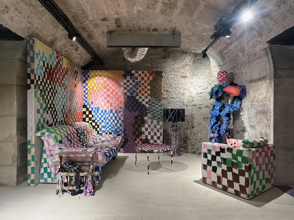 A display at Dover Street Market in Paris, which opened in May. Photo: Handout