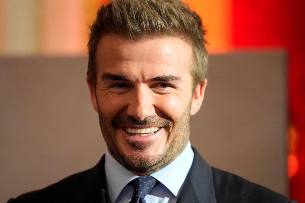 David Beckham at the inaugural King’s Foundation Awards in London, on June 11. Photo: AFP