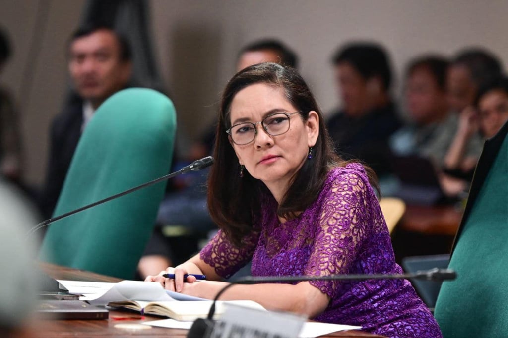 Senator Risa Hontiveros at a senate hearing on January 23. Photo: Facebook/hontiverosrisa Senator Risa Hontiveros at a senate hearing on January 23. Photo: Facebook/hontiverosrisa