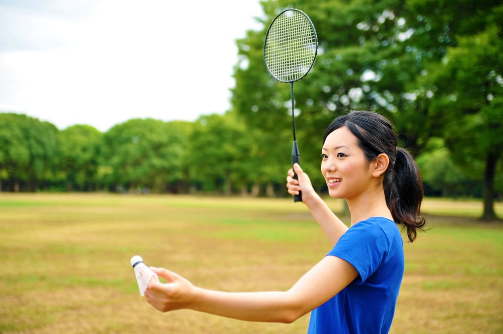 Playing badminton is an example of moderate physical activity, the WHO says. Photo: Shutterstock Playing badminton is an example of moderate physical activity, the WHO says. Photo: Shutterstock