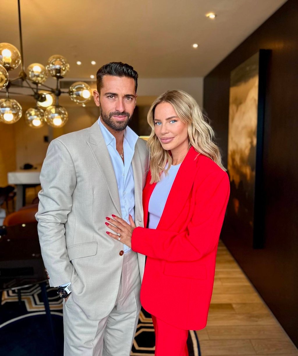 Sergio Carrallo lied about his age to Caroline Stanbury when they first met. Photo: @carolinestanbury/Instagram Sergio Carrallo lied about his age to Caroline Stanbury when they first met. Photo: @carolinestanbury/Instagram