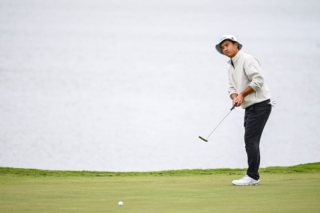 Marty Dou Zecheng will be competing against Scottie Scheffler and Xander Schauffele in Paris. Photo: AFP