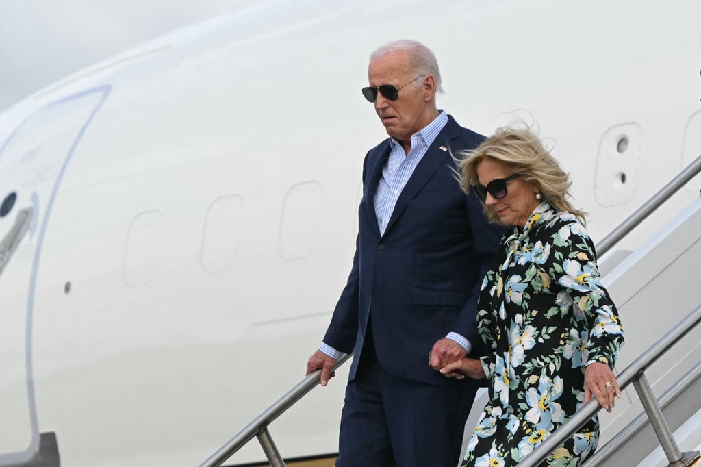 Bill Stevenson has alleged that Jill Biden got together with Joe Biden while she was still married to him. Photo: AFP Bill Stevenson has alleged that Jill Biden got together with Joe Biden while she was still married to him. Photo: AFP