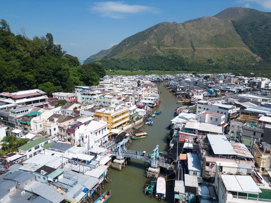 Tai O village, on the west coast of Hong Kong’s Lantau Island, is famous for its stilt houses (pang uk) and waterways. Photo: Getty Images Tai O village, on the west coast of Hong Kong’s Lantau Island, is famous for its stilt houses (pang uk) and waterways. Photo: Getty Images