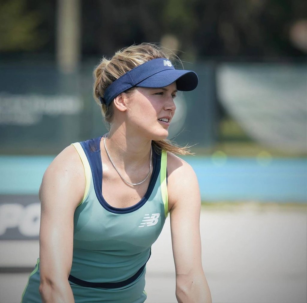 Eugenie Bouchard’s favourite tennis player is Roger Federer. Photo: @geniebouchard/Instagram Eugenie Bouchard’s favourite tennis player is Roger Federer. Photo: @geniebouchard/Instagram
