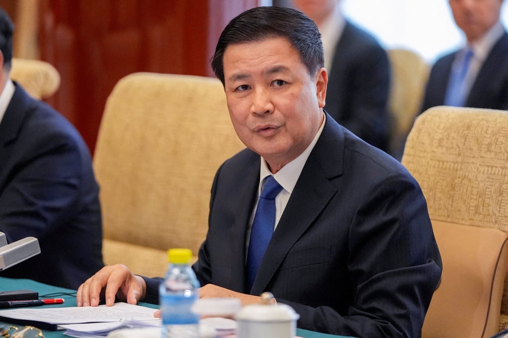 Minister of Public Security Wang Xiaohong says the crackdown on organised crime will continue. Photo: Reuters