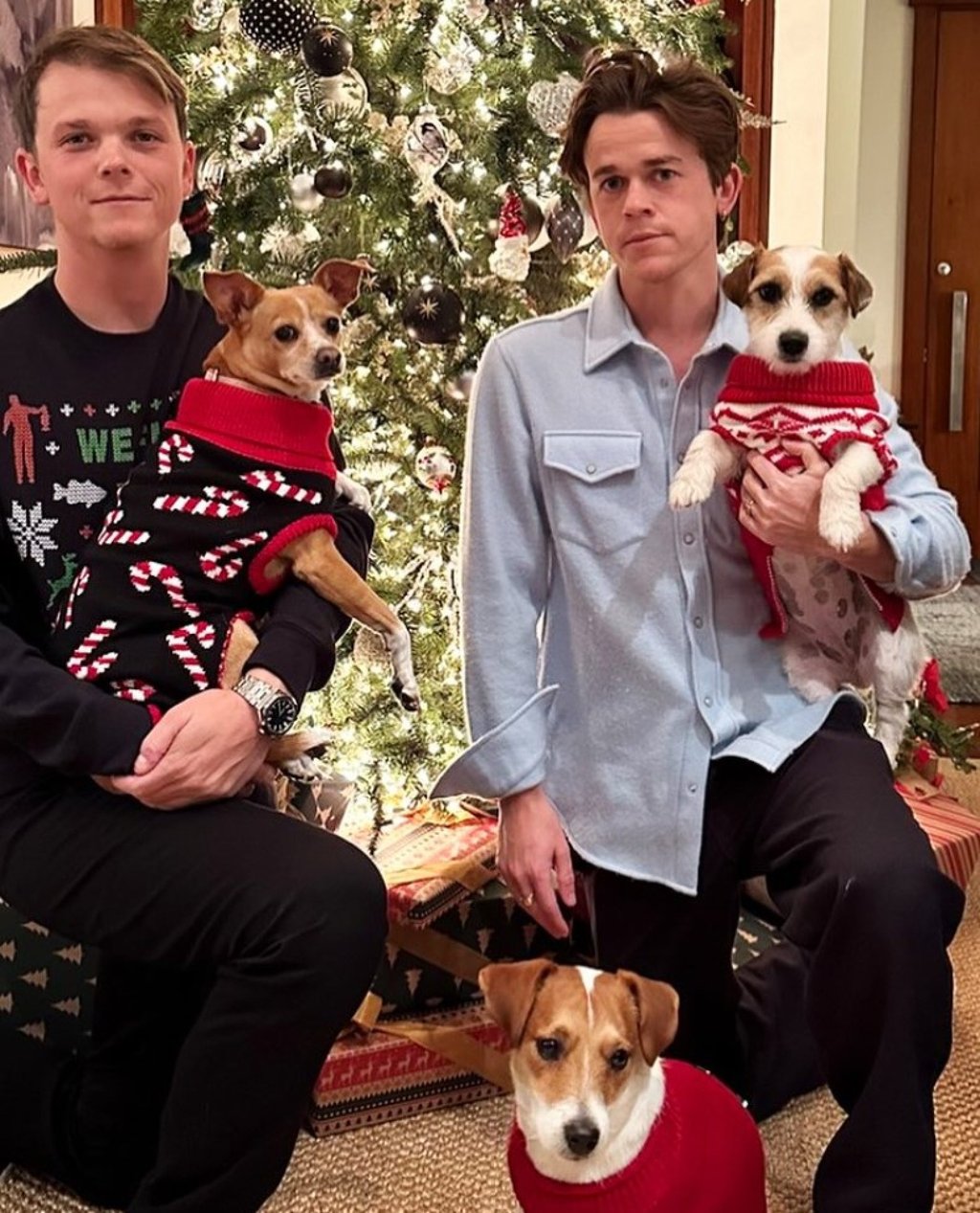 John Owen Lowe with his brother Matthew. Photo: @roblowe/Instagram John Owen Lowe with his brother Matthew. Photo: @roblowe/Instagram