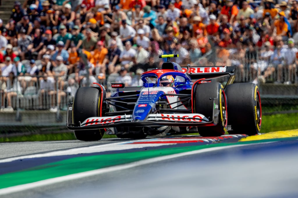 Japan’s Yuki Tsunoda takes his RB VCARB 01 around the Red Bull Ring during the Formula One Austrian Grand Prix in Spielberg, Austria, on June 30. Photo: EPA-EFE Japan’s Yuki Tsunoda takes his RB VCARB 01 around the Red Bull Ring during the Formula One Austrian Grand Prix in Spielberg, Austria, on June 30. Photo: EPA-EFE