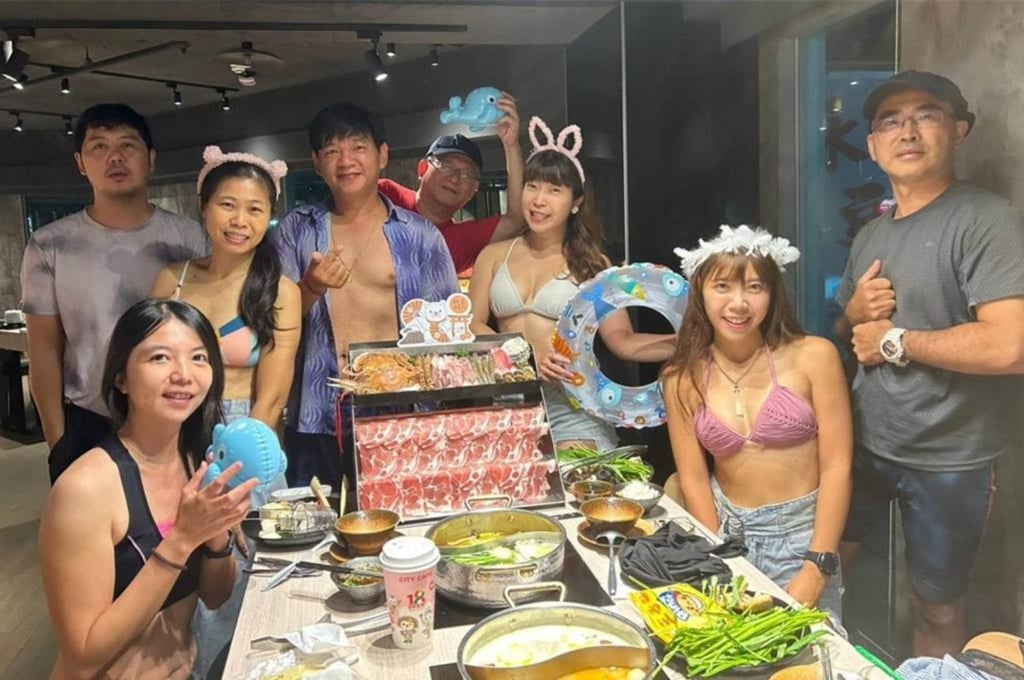 The less you wear, the less you pay. Taiwan restaurants spice up hotpot with bikini offer. Photo: Wangpin Group