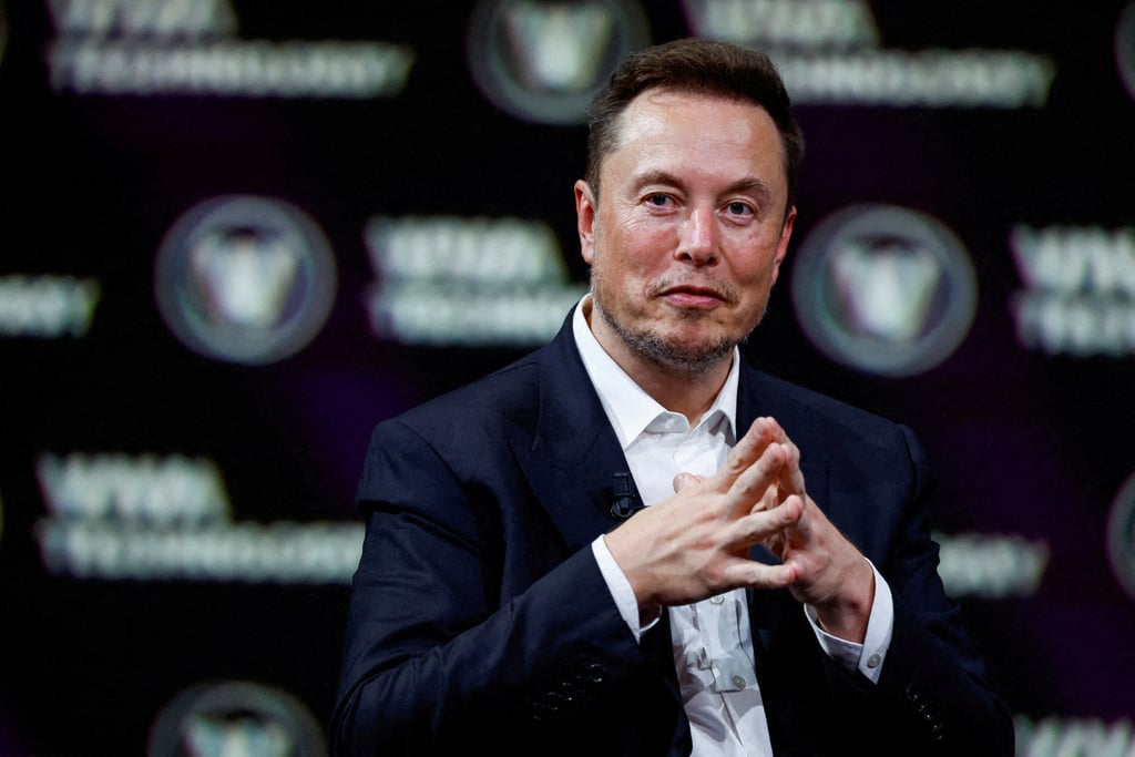 Elon Musk, CEO and owner of X, gestures as he attends the Viva Technology conference in Paris, June 16, 2023. Photo: Reuters Elon Musk, CEO and owner of X, gestures as he attends the Viva Technology conference in Paris, June 16, 2023. Photo: Reuters