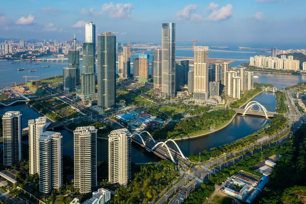 A view of Hengqin International Financial Center in Zhuhai, Guangdong province, in the Greater Bay Area. A new law that provides for the automatic renewal of many Hong Kong land leases aims to support the city’s effort to attract investors while spurring regional development. Photo: Xinhua A view of Hengqin International Financial Center in Zhuhai, Guangdong province, in the Greater Bay Area. A new law that provides for the automatic renewal of many Hong Kong land leases aims to support the city’s effort to attract investors while spurring regional development. Photo: Xinhua