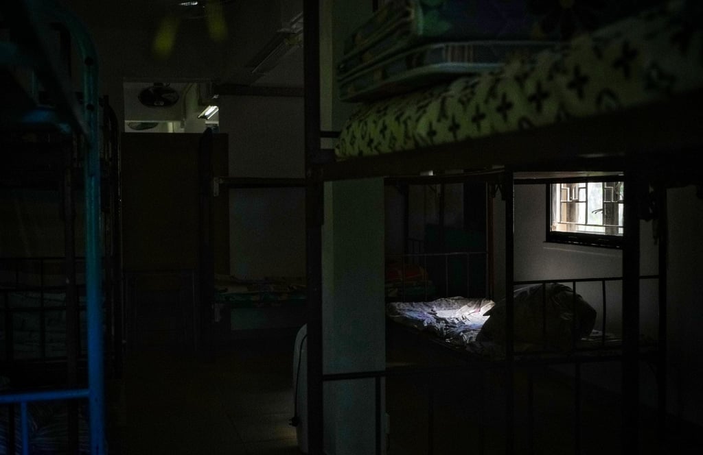 The boys’ dorms are empty. Photo: Elson Li