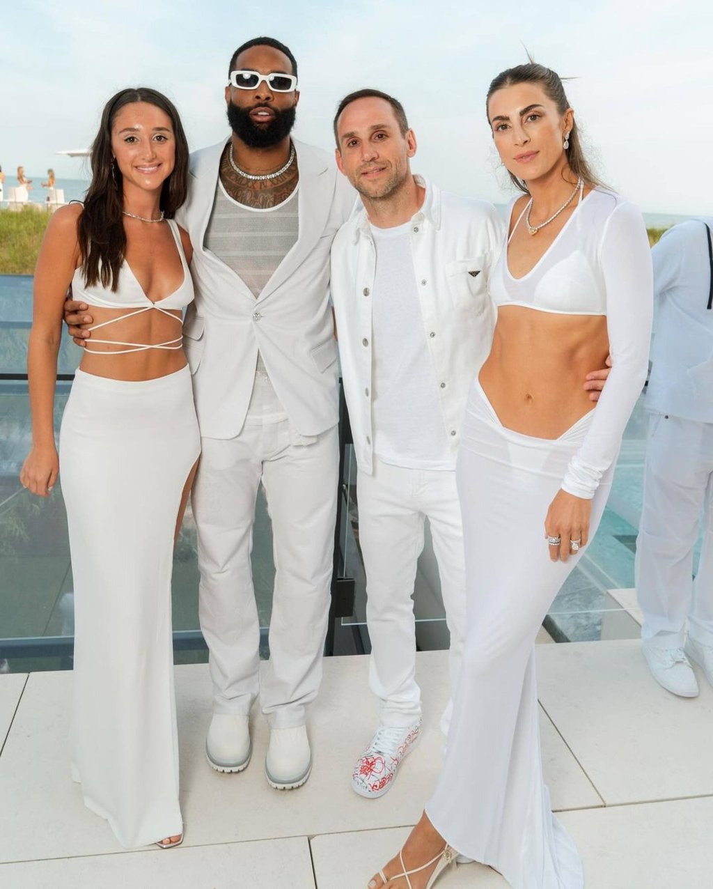 Michael Rubin is well-known for his star-studded White Party. Photo: @camillefishel/Instagram Michael Rubin is well-known for his star-studded White Party. Photo: @camillefishel/Instagram