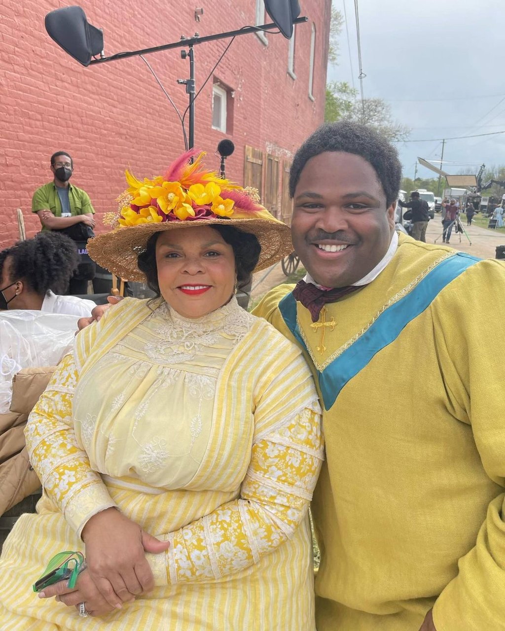Kameron Saunders also had a minor part in film The Colour Purple. Photo: @kamnsaunders/Instagram Kameron Saunders also had a minor part in film The Colour Purple. Photo: @kamnsaunders/Instagram