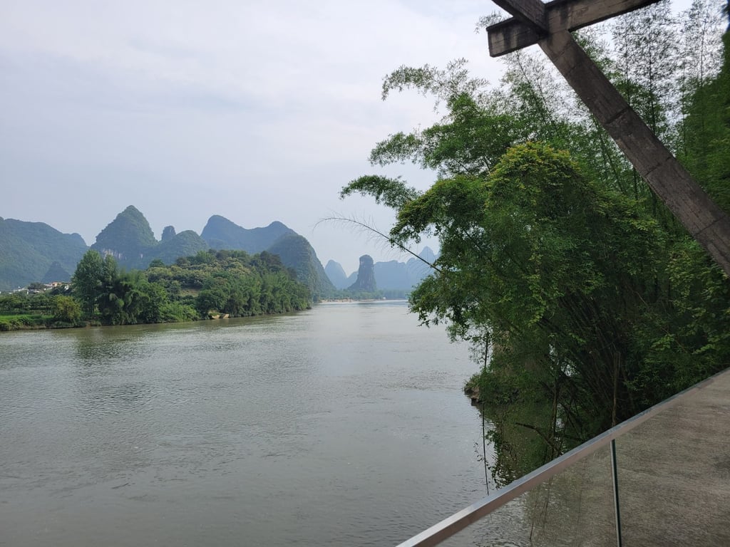 The Li River seen from the Yangshuo Sugar House. Photo: Kristian Odebjer The Li River seen from the Yangshuo Sugar House. Photo: Kristian Odebjer