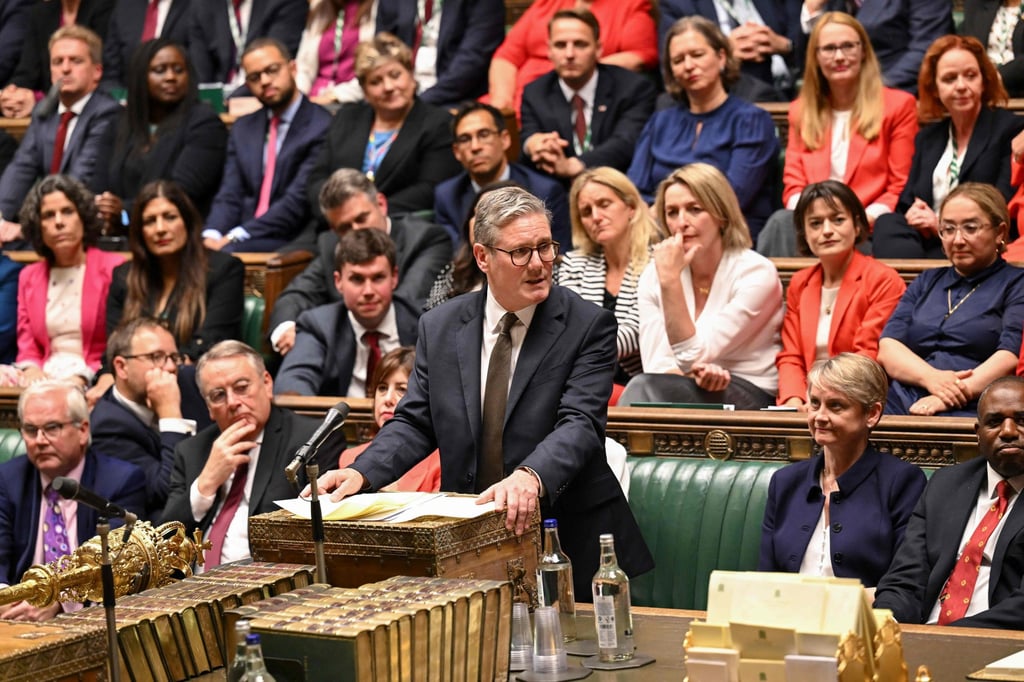 Prime Minister Keir Starmer in parliament on Tuesday. Photo: AFP