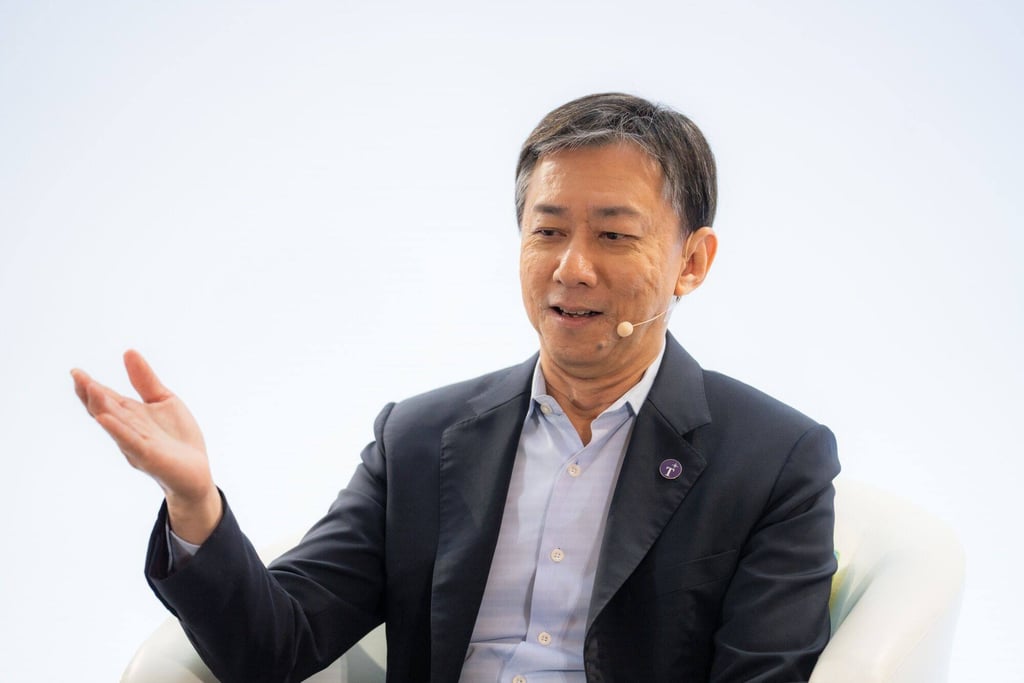 Chia Song Hwee, deputy chief executive officer of Temasek Holdings, at the results announcement in Singapore on Tuesday. Photo: Bloomberg Chia Song Hwee, deputy chief executive officer of Temasek Holdings, at the results announcement in Singapore on Tuesday. Photo: Bloomberg