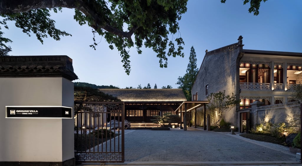 Qiushui Villa, in Hangzhou, China was built by high-profile Chinese journalist Shi Liangcai for his wife. Photo: Small Luxury Hotels of the World Qiushui Villa, in Hangzhou, China was built by high-profile Chinese journalist Shi Liangcai for his wife. Photo: Small Luxury Hotels of the World