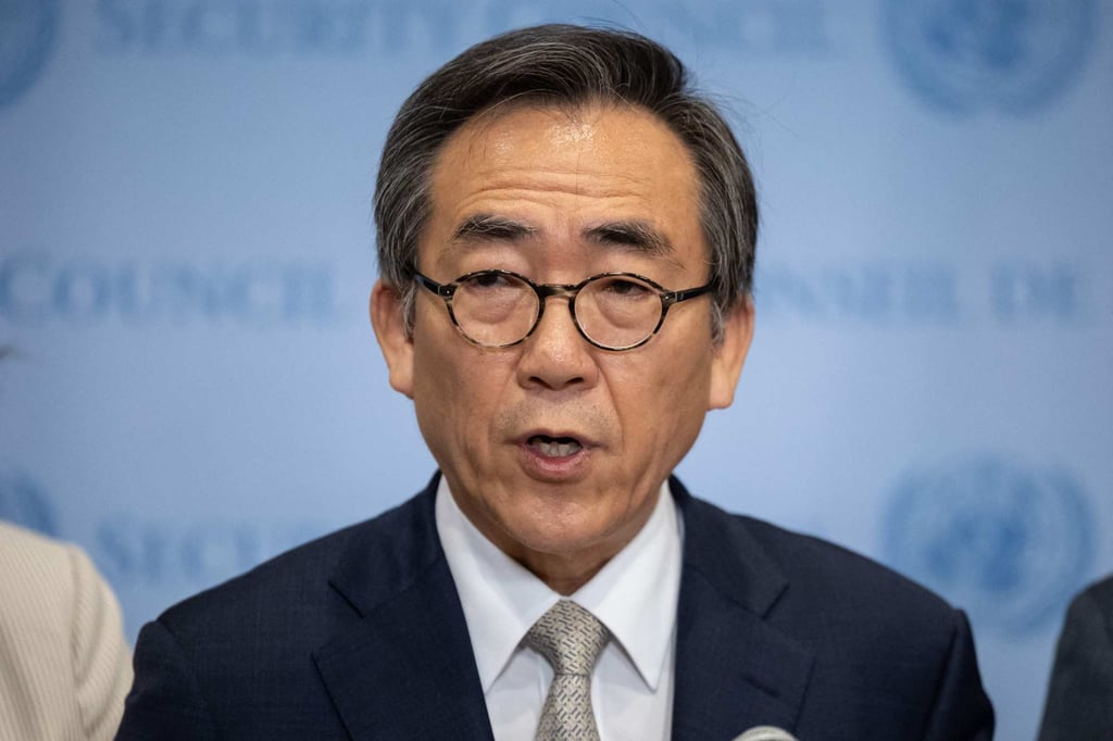 South Korea’s Foreign Minister Cho Tae-yul said communication with Moscow was “absolutely required”. Photo: AFP South Korea’s Foreign Minister Cho Tae-yul said communication with Moscow was “absolutely required”. Photo: AFP