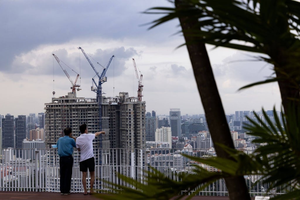 Buildings under construction in Singapore. Policymakers ramped up the supply of private housing to the highest in more than a decade. Photo: Bloomberg Buildings under construction in Singapore. Policymakers ramped up the supply of private housing to the highest in more than a decade. Photo: Bloomberg