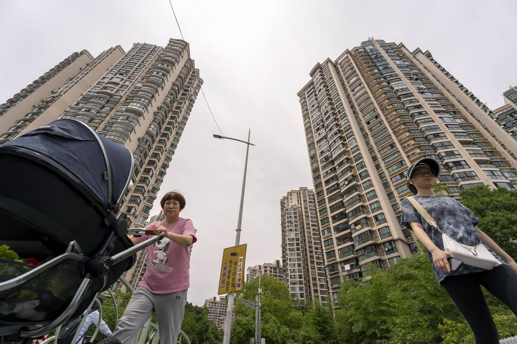 Residential buildings in Shanghai on June 24, 2024. Photo: Bloomberg