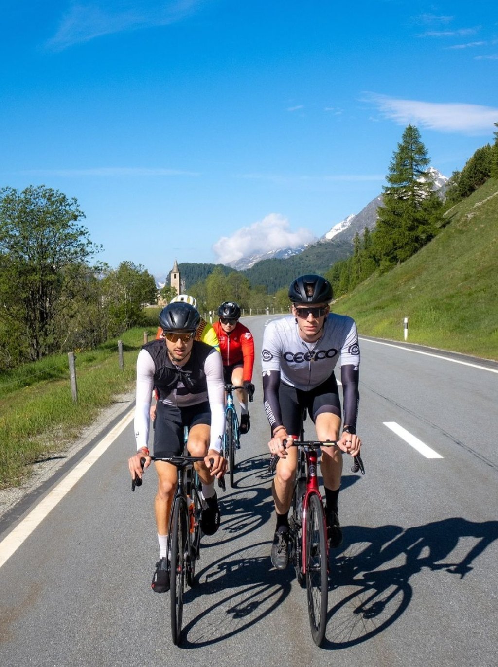 Jason Ng (left) training in Switzerland with his teammates ahead of the Games. Photo: Instagram/jason_ng_tai_long Jason Ng (left) training in Switzerland with his teammates ahead of the Games. Photo: Instagram/jason_ng_tai_long