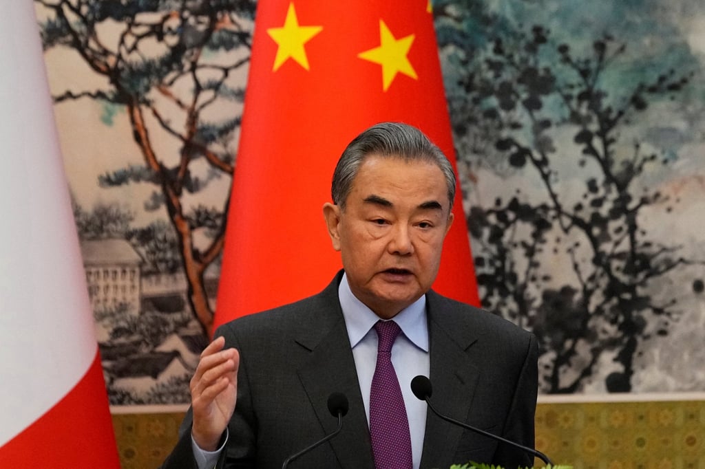 Chinese Foreign Minister Wang has urged Nato not to “incite confrontation with China” or interfere in Asia. Photo: Reuters