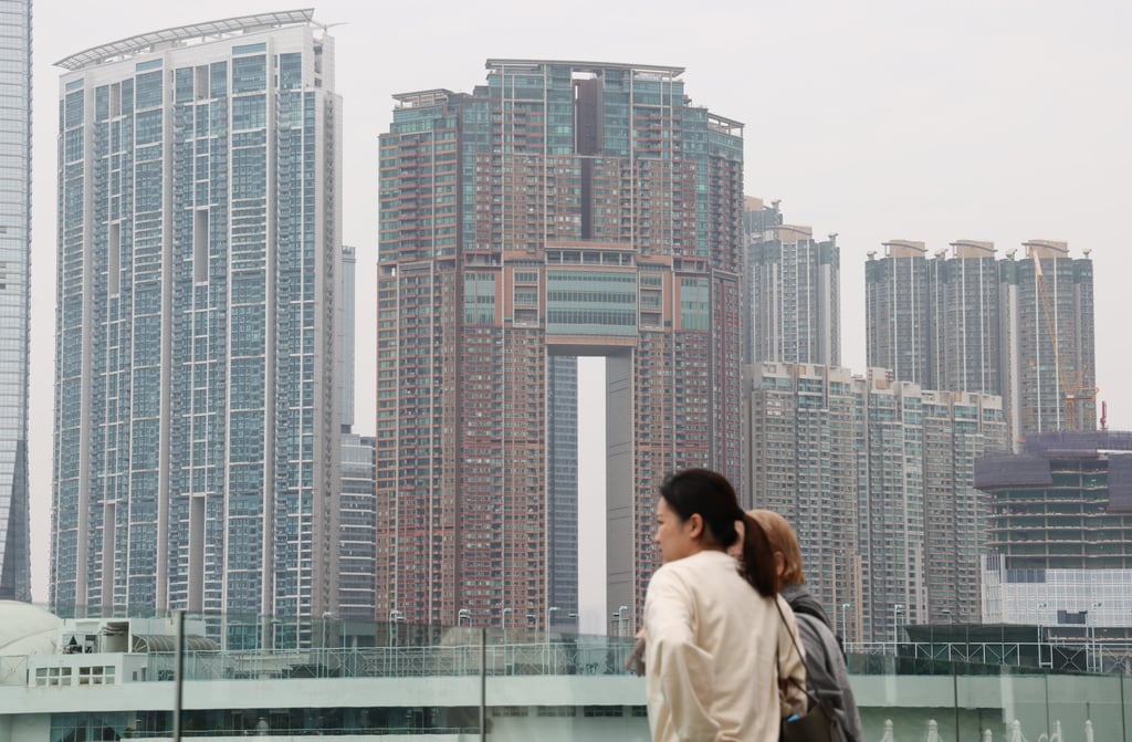 One of numerous buildings in Hong Kong that features a hole in its centre in line with feng shui principles. Hong Kong takes the ancient Chinese practice seriously. Photo: Jelly Tse