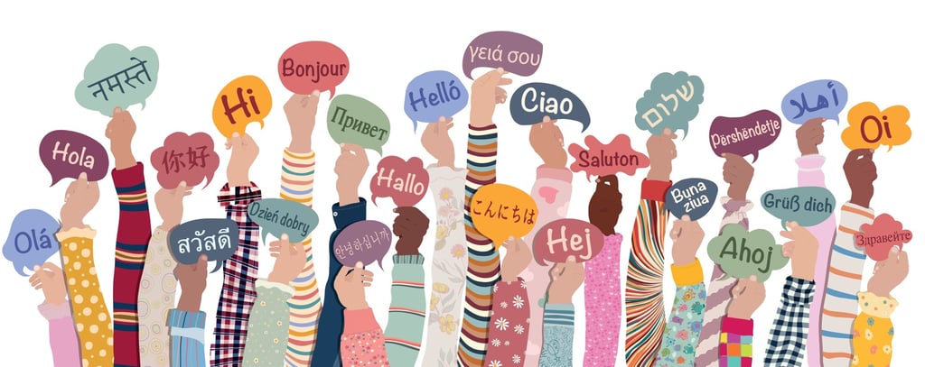 Many languages are related to each other and might have words in common. Photo: Shutterstock