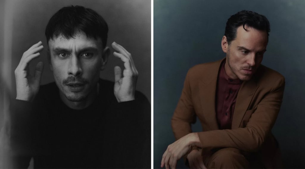 Richard Gadd (left) and Andrew Scott, photographed by Ben Seed. Photo: @bypip/Instagram Richard Gadd (left) and Andrew Scott, photographed by Ben Seed. Photo: @bypip/Instagram