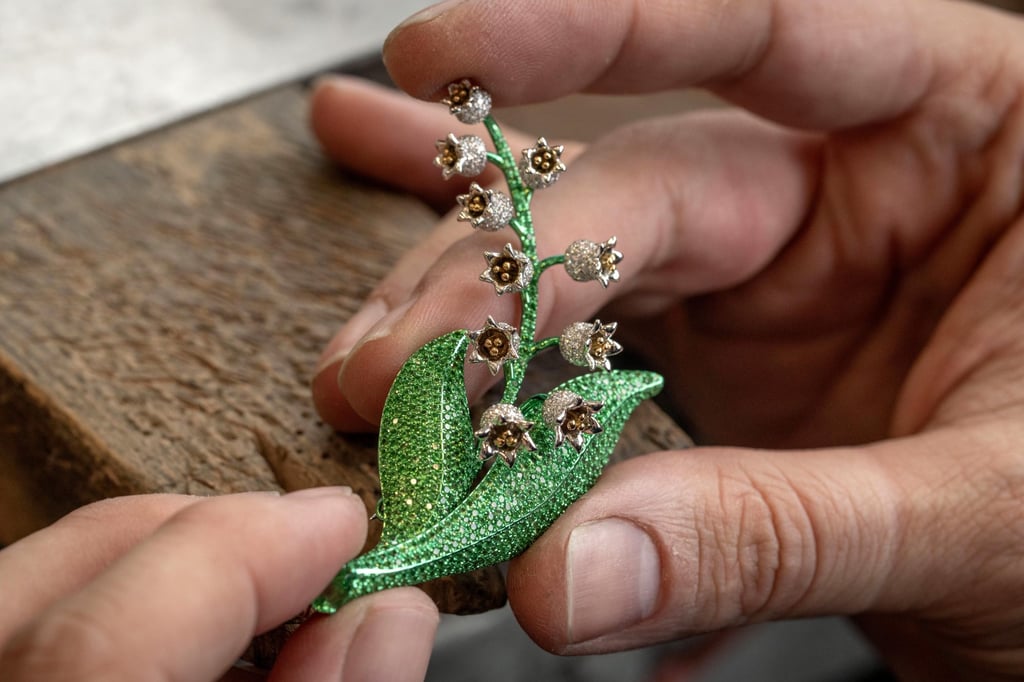Lily of the Valley brooch Lily of the Valley brooch